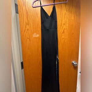 Formal black dress